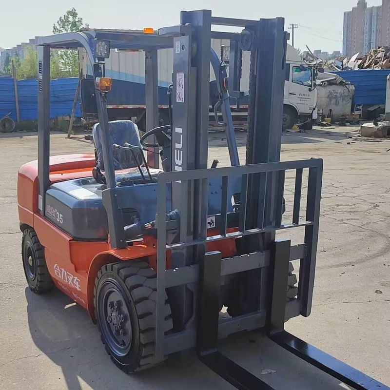 Nachdienst Video Technischer Support Hubschrauber 3 Tonnen Gebraucht Gabelstapler Diesel Gabel Länge 1070mm