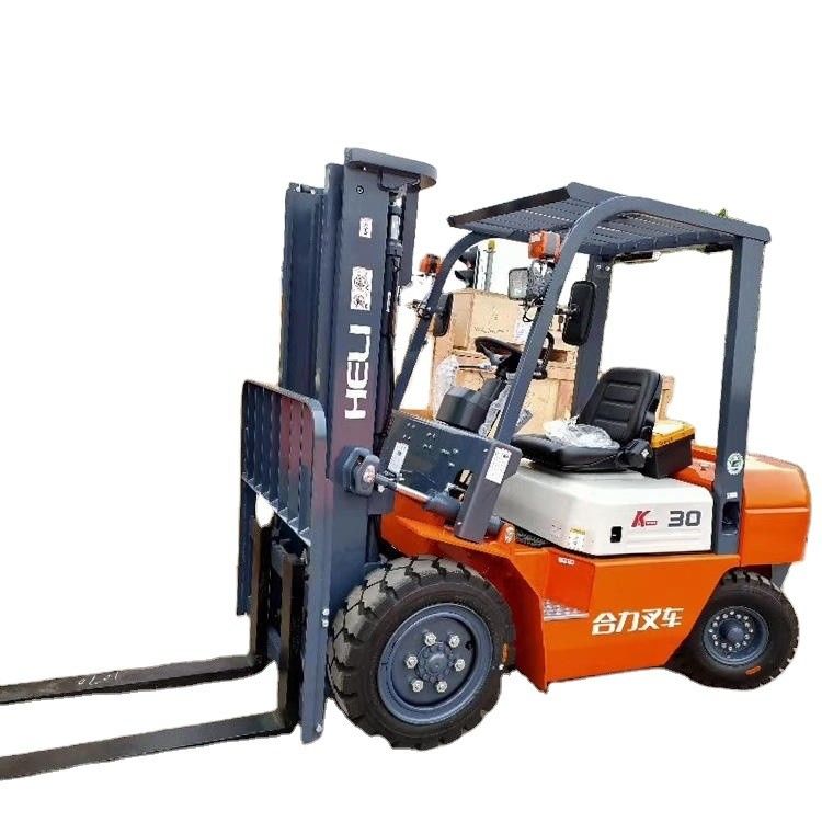 2.5 Tonnen 3 Tonnen Diesel Gabelstapler mit 1225 mm Gesamtbreite und 2400 mm Drehradius
