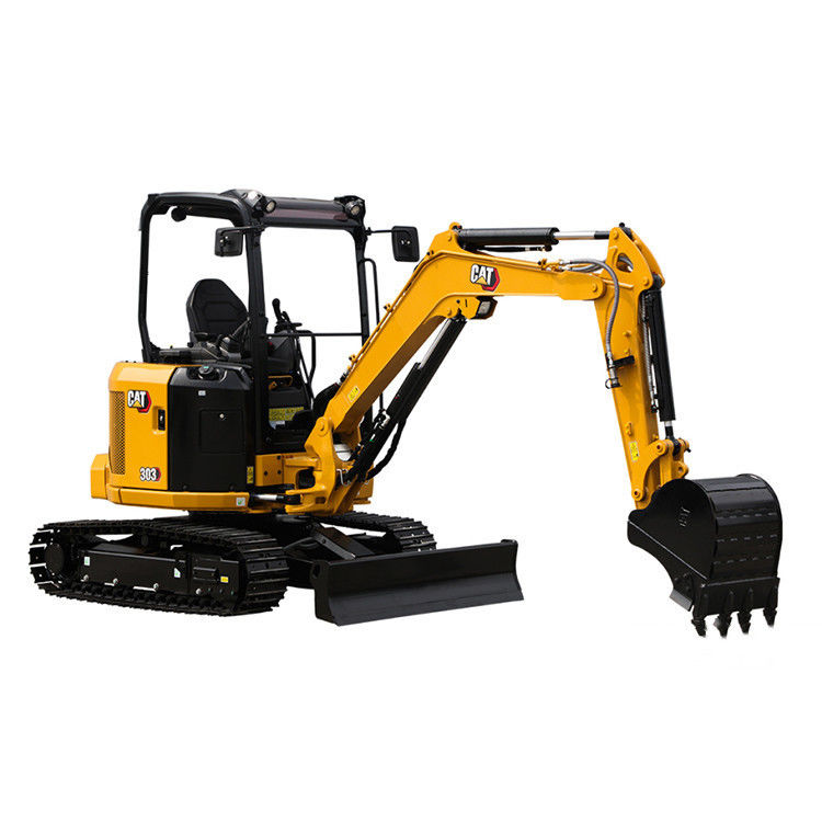 Verkauf CAT303 3 Tonnen Minibagger Diesel-Crawler-Bagger mit anderen hydraulischen Ventilen