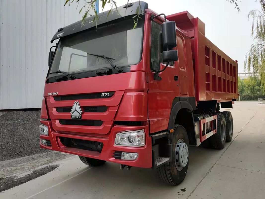 Sinotruk Howo Tipper Trucks 6x4 371 PS 10 Rad-Dump Truck ohne Geschwindigkeitsregelung