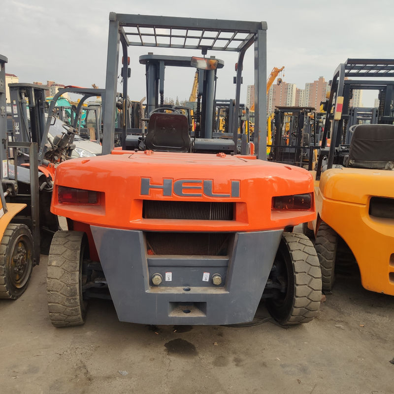 Gebraucht 5 Tonnen Gabelstapler mit Heli Isuzu Motor Nennlast 3 Tonnen