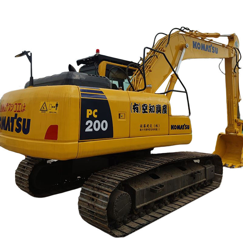 Hot Item in Second Hand Komatsu PC200 Bagger mit 3,1/4,2/5,5 km/h Geschwindigkeit