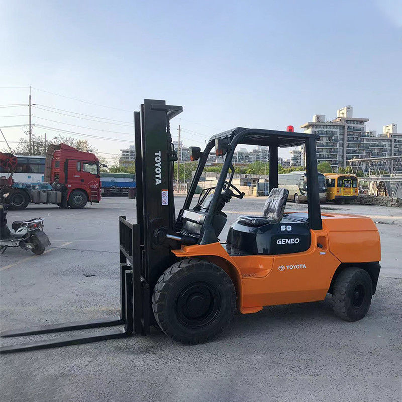 1070 mm Gabellänge 5 Tonnen Diesel Automatischer Gebrauchtgabelstapler für Materialbearbeitungsbedarf