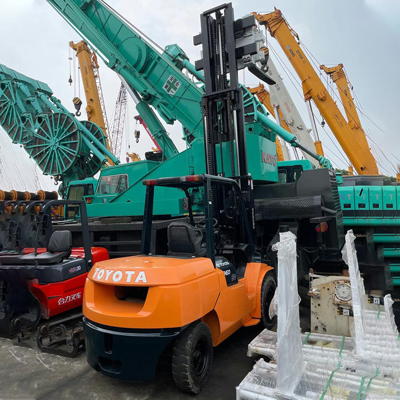 1070 mm Gabellänge 5 Tonnen Diesel Automatischer Gebrauchtgabelstapler für Materialbearbeitungsbedarf