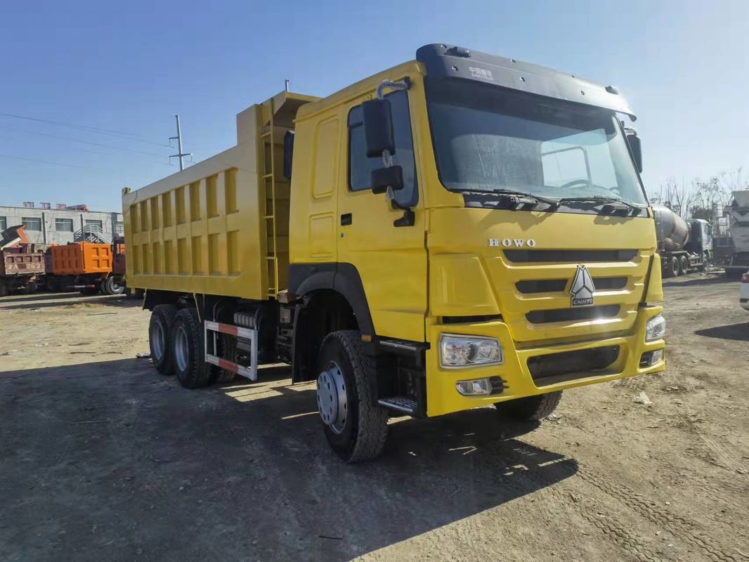 Gebraucht Howo 6x4 Kipper Truck Dump Truck Euro 2 Emissionsstandard Ladungstanke Länge ≥ 8 m