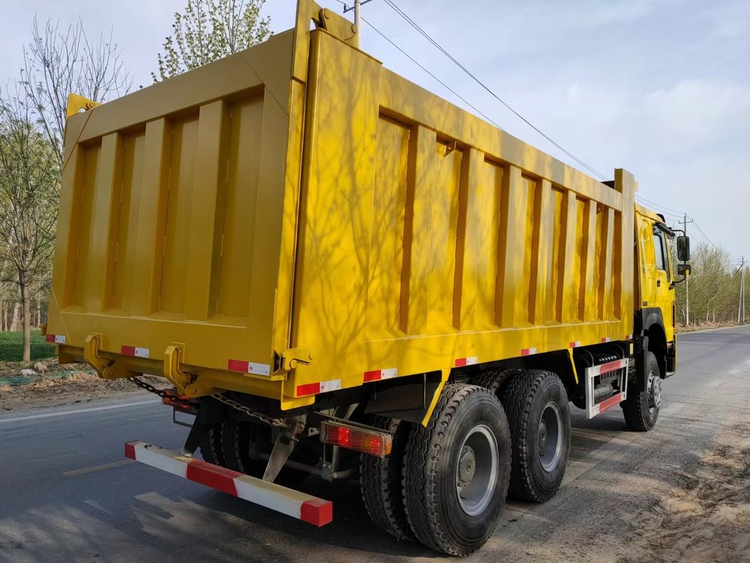 Gebrauchtes HOWO 6x4 Kipper Truck Dump Truck mit 6 Zylindern und 126000kg Bremsgewicht