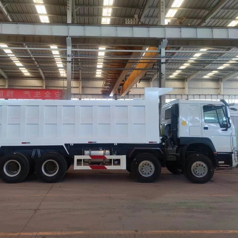 Howo 8x4 LHD Dump Tipper Truck mit Maximaldrehmoment 500-1000Nm und Motorkapazität 6-8L