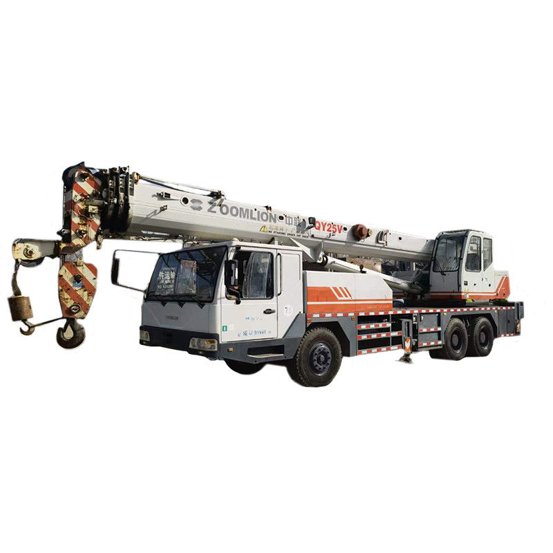 25 Tonnen Gebrauchtkranichmaschine mit 1010KN.M Max. Hebelast Mobilrad-Lkw-Kran