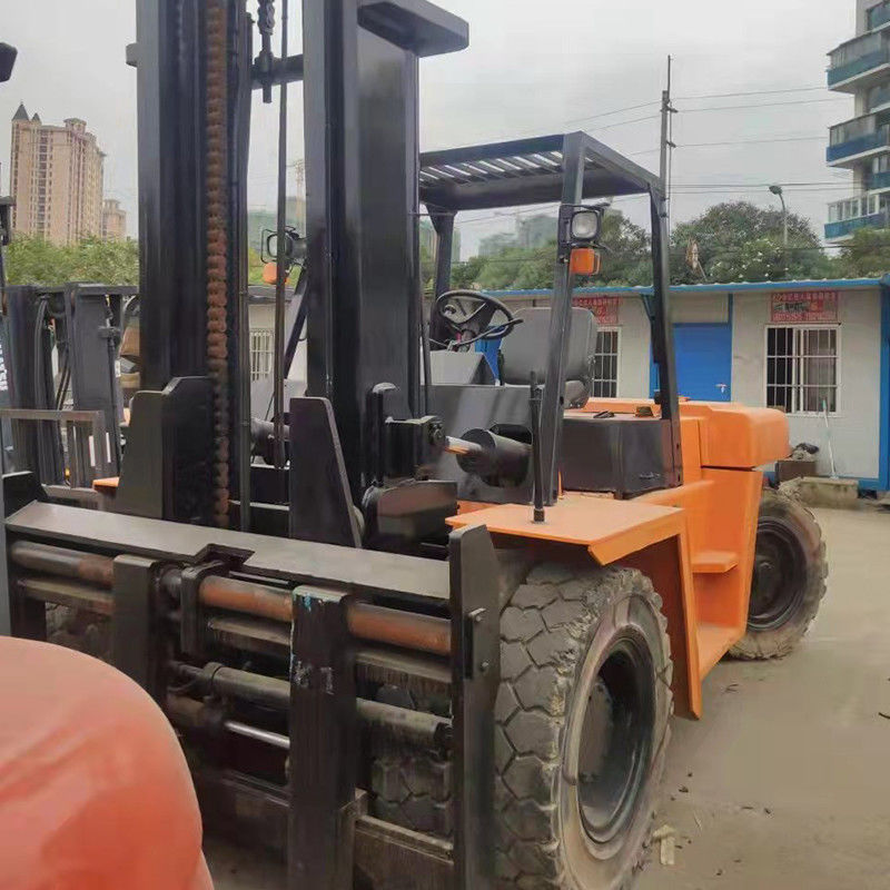 10 Tonnen Diesel-Forklift mit 4,5 m Hebhöhe in Singapur Hotels Fork Breite 150 m