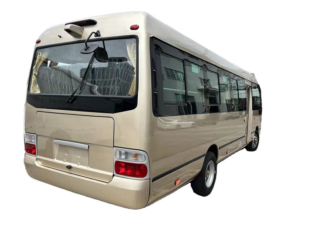 19 Sitzplätze Toyota Coaster Bus mit 7.00R16 Reifen und 3935mm Radstütze Gut renoviert