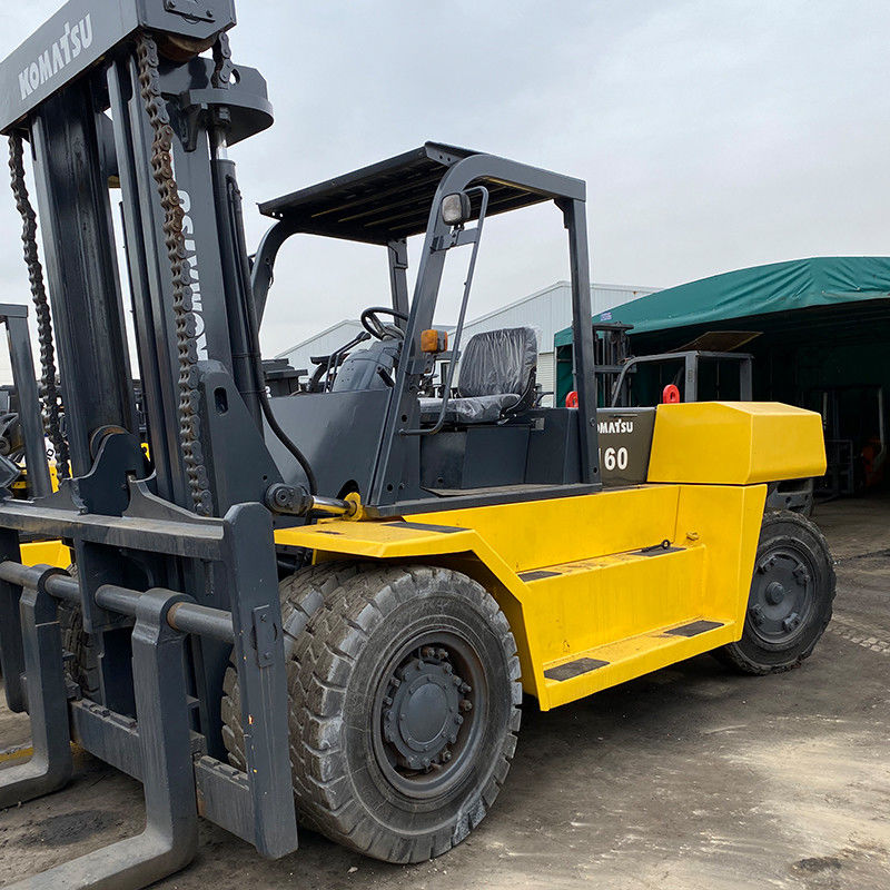 Gebrauchtes Komatsu Diesel Gabelstapler für Container 12-16 Tonnen Gabellänge 1070 mm Gabelbreite 150 mm