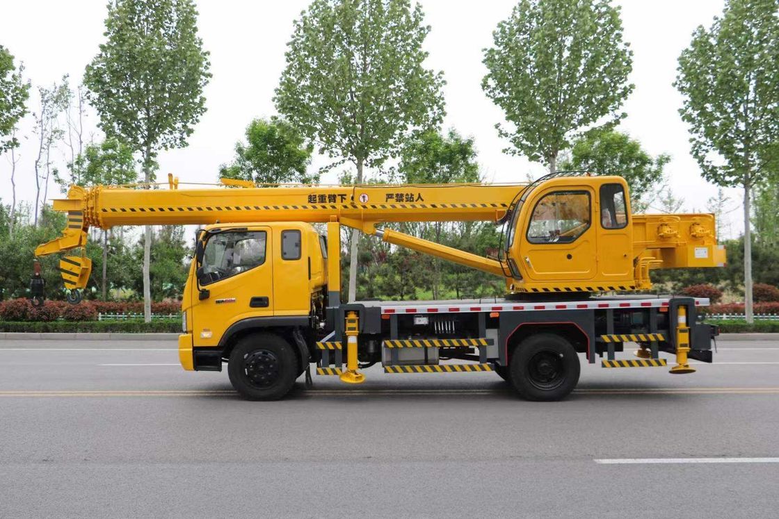 12-15 Tonnen Gebrauchtmobile Kranfahrzeuge mit 160 PS und 4200 mm Radstand