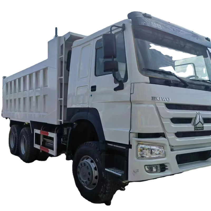 10 Vorwärts Schichtnummer Sinotruk HOWO 371HP Gebraucht-Dump Trucks 6X4 für Bau-Mine