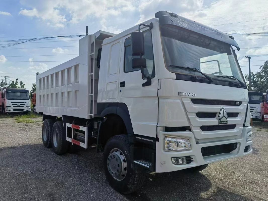 10 Vorwärts Schichtnummer Sinotruk HOWO 371HP Gebraucht-Dump Trucks 6X4 für Bau-Mine