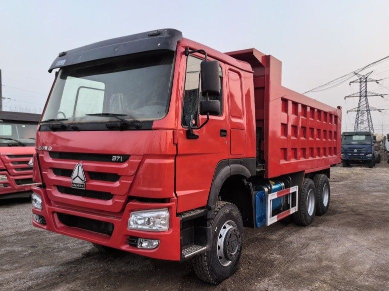 Gebrauchtes HOWO 6*4 Dump Truck 371HP für den Bau der Mine Schwerlastwagen 6X4 Tipper Truck