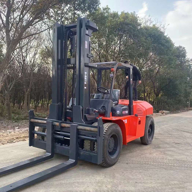 Hochlastkapazität 10 Tonnen Diesel-Forklift Gebraucht-Heli-Forklift mit Dieselmotor