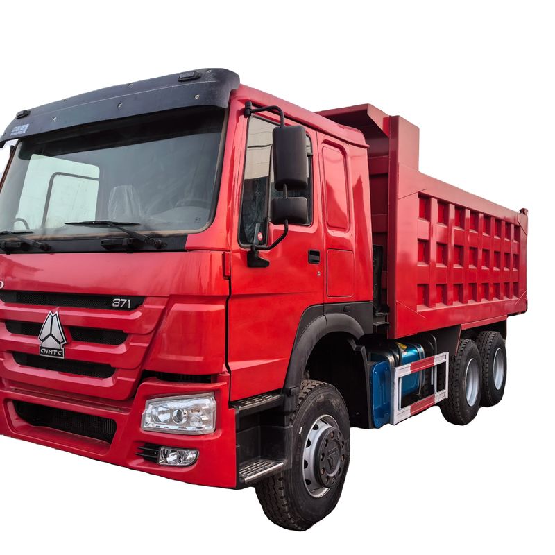 Kraftstoff 371 PS Gebraucht-Dump-Trucks 25 t Sinotruk HOWO 6*4 Tipper-Truck für die Bau-Mine
