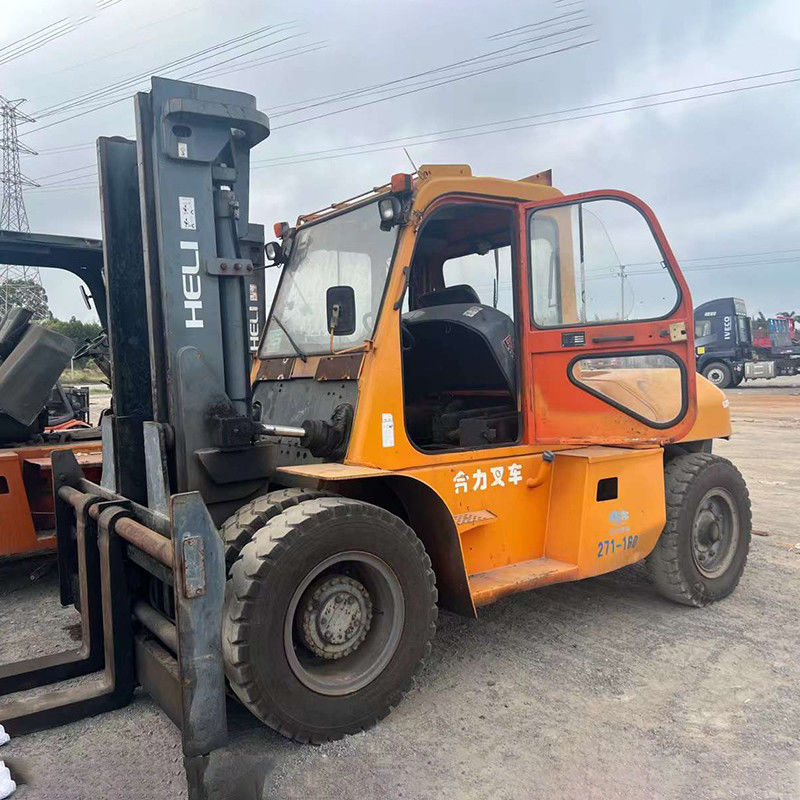 10 Tonnen schwerer Hubschrauber-Diesel-Forklift mit leistungsstarkem Dieselmotor und geringem Kraftstoffverbrauch