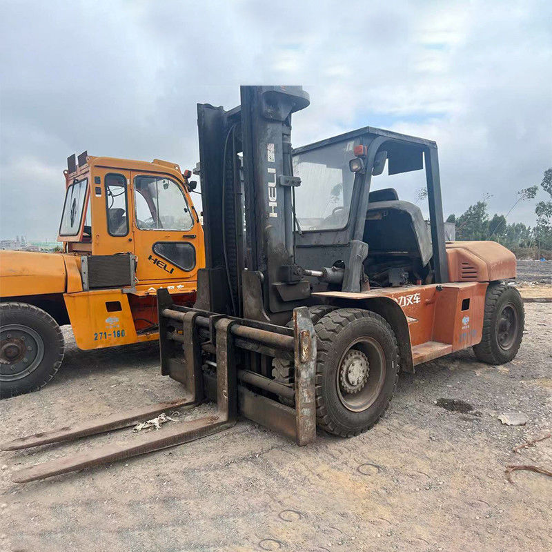 10 Tonnen schwerer Hubschrauber-Diesel-Forklift mit leistungsstarkem Dieselmotor und geringem Kraftstoffverbrauch