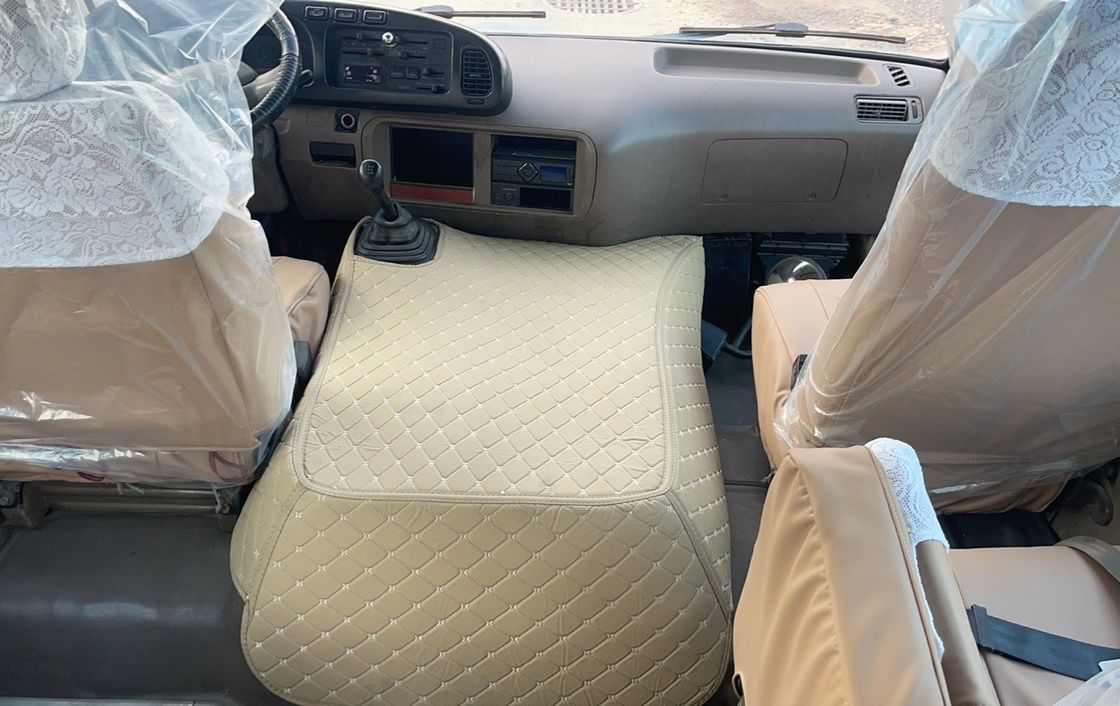 Dieselkraftstoff Toyota Coaster Bus Euro 3 Emissionsstandard Linkslenker