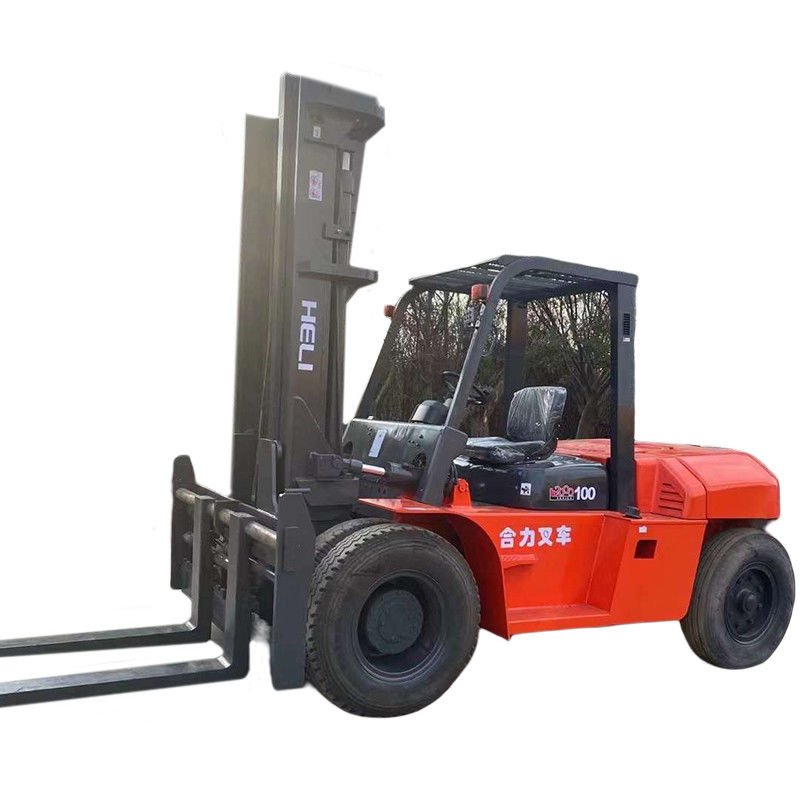 10 Tonnen HELI Originalfarbe Gebrauchtes Gebrauchtes Good Performance Engineering Machine Gabelstapler