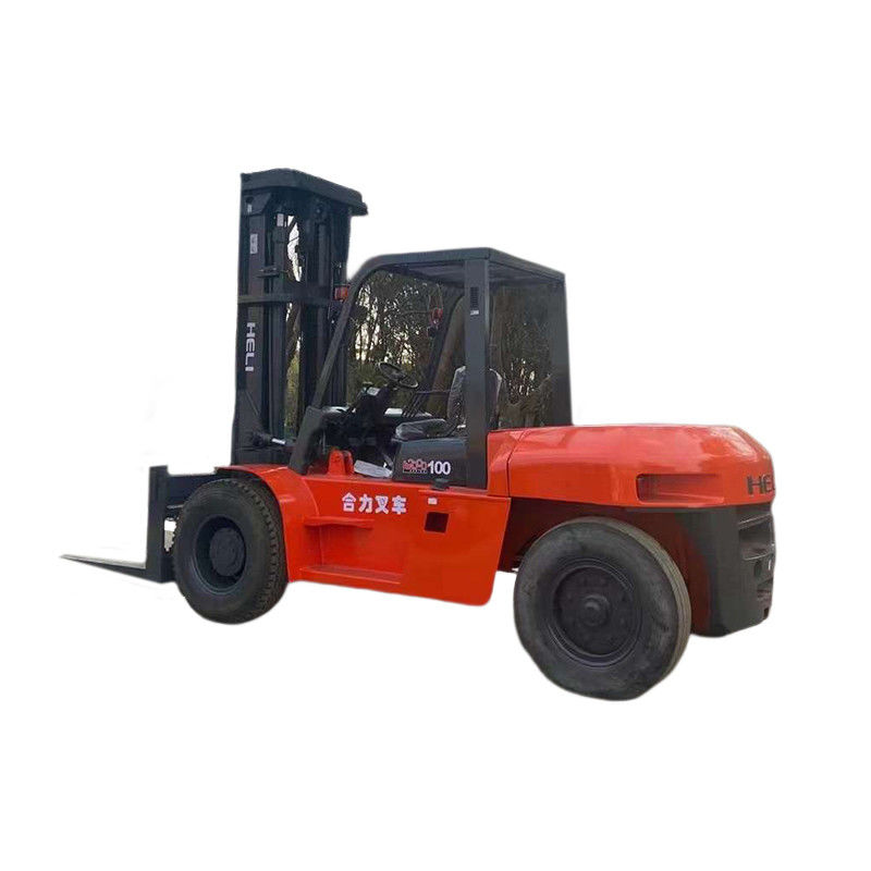 10 Tonnen HELI Originalfarbe Gebrauchtes Gebrauchtes Good Performance Engineering Machine Gabelstapler