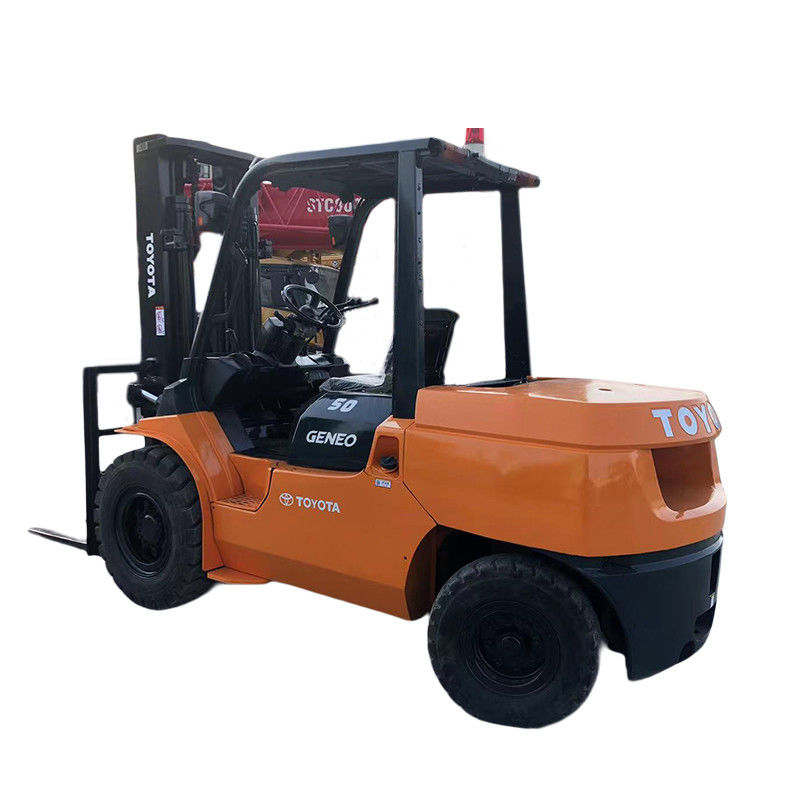 2001-4000 Arbeitszeiten 5 Tonnen Toyota Gebrauchtgabelzug mit 560 mm Vorderüberhang