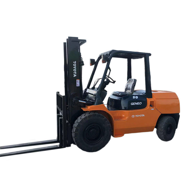 2001-4000 Arbeitszeiten 5 Tonnen Toyota Gebrauchtgabelzug mit 560 mm Vorderüberhang