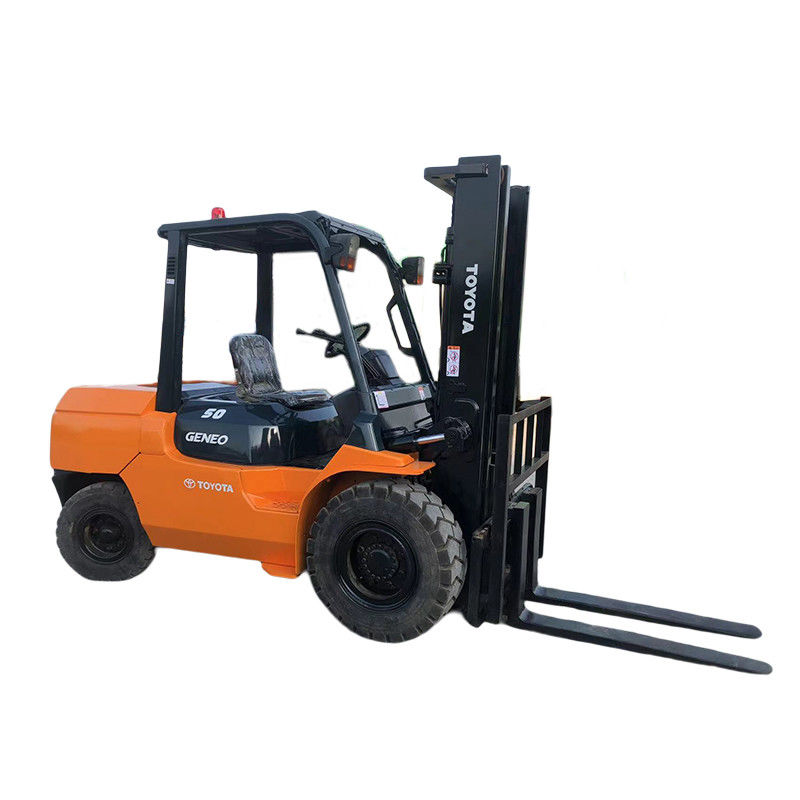 2001-4000 Arbeitszeiten 5 Tonnen Toyota Gebrauchtgabelzug mit 560 mm Vorderüberhang