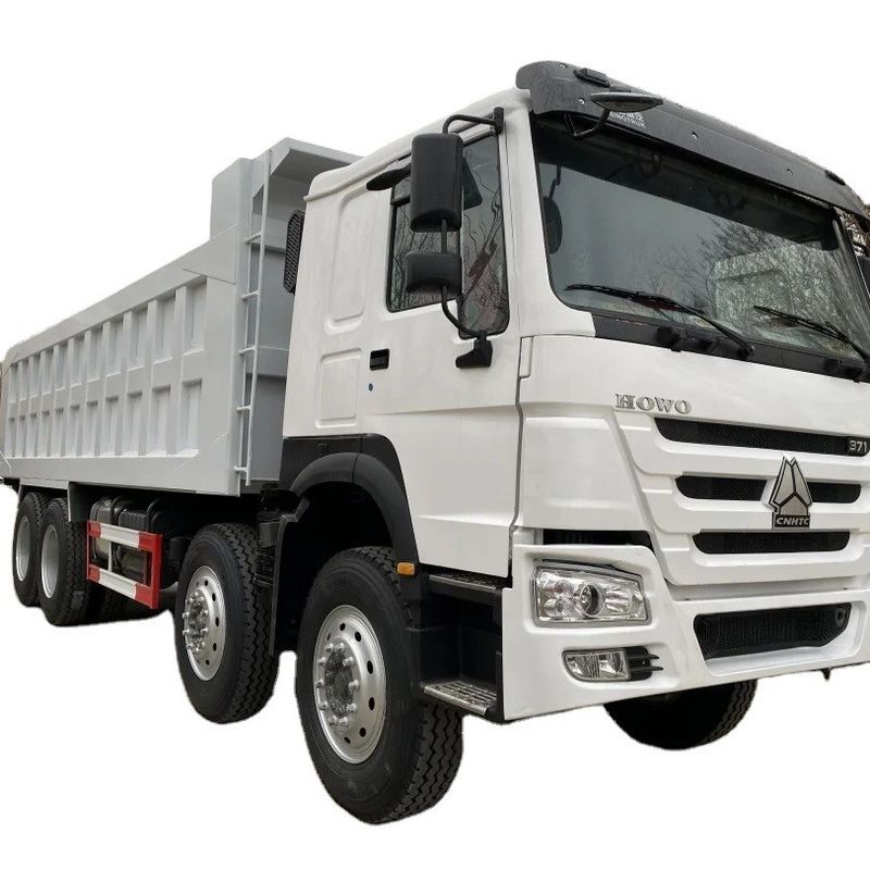 Vollständig renovierter 371HP 6X4 HOWO-Dump-Truck für den Transport von Müll aus der Stadtbauindustrie