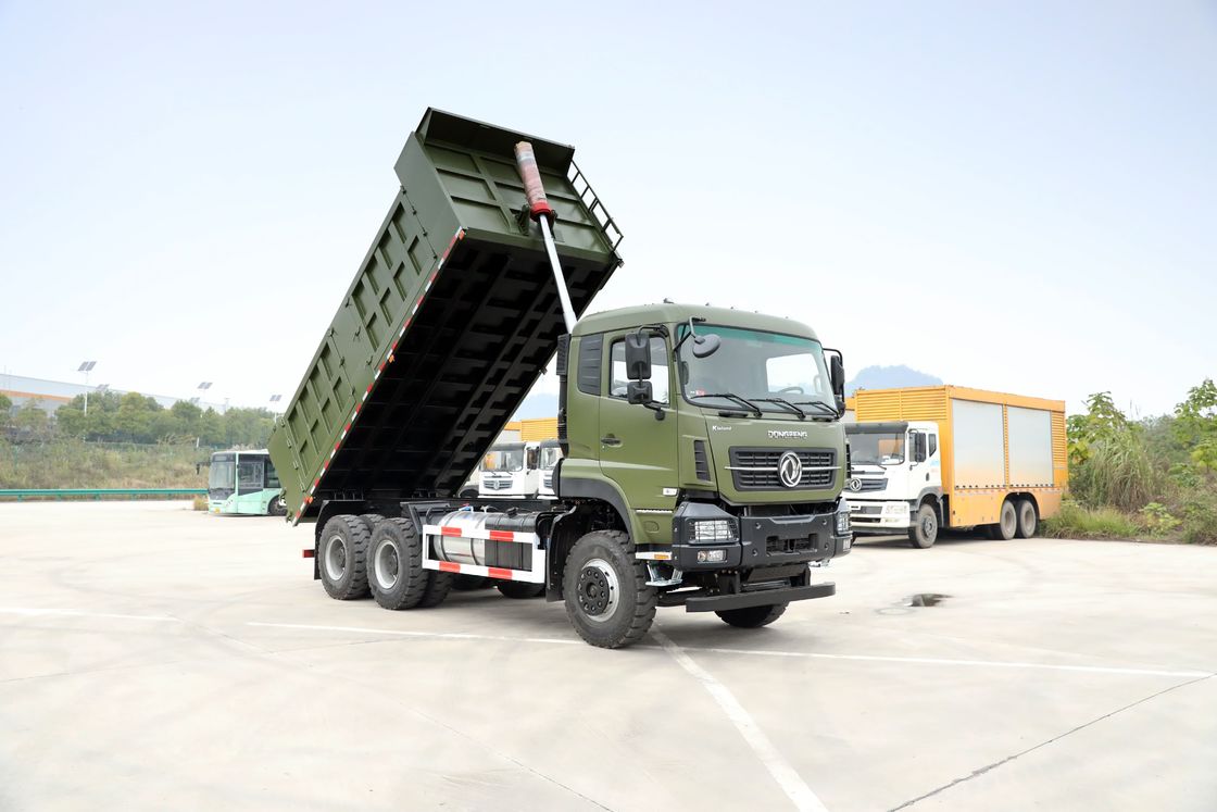 Maschinenbau-Transport 430 PS CUMMINS 6x4 Dump Truck mit normalen Fahrersitz