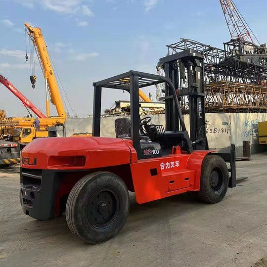 Nach der Wartung Video Technischer Support 3T 5T Gebrauchtes Diesel-Heli-Forklift in gutem Zustand