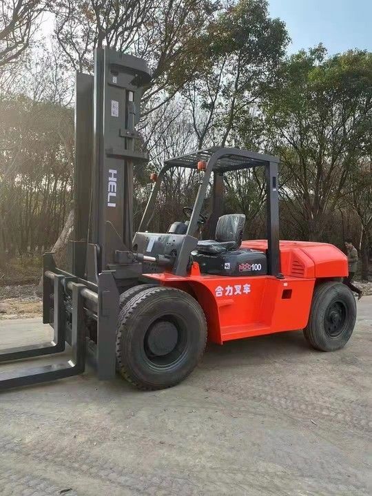 Nach der Wartung Video Technischer Support 3T 5T Gebrauchtes Diesel-Heli-Forklift in gutem Zustand