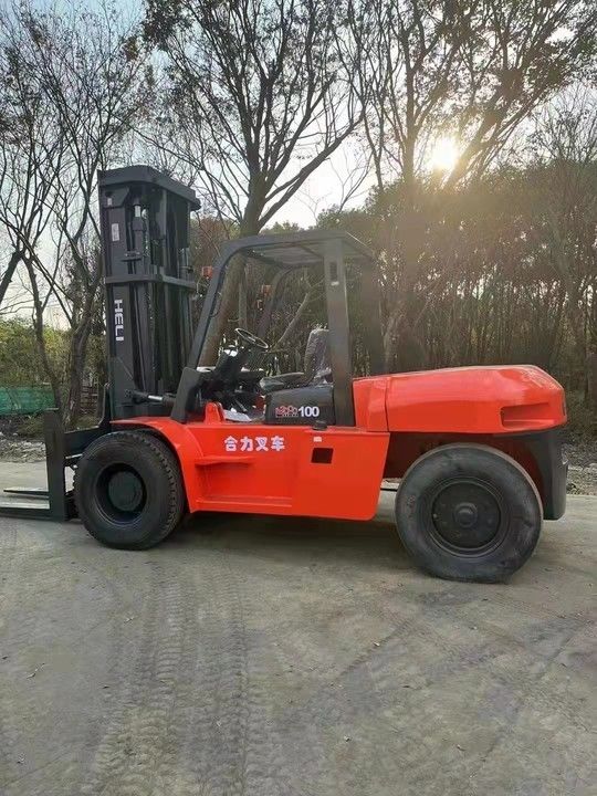 Nach der Wartung Video Technischer Support 3T 5T Gebrauchtes Diesel-Heli-Forklift in gutem Zustand