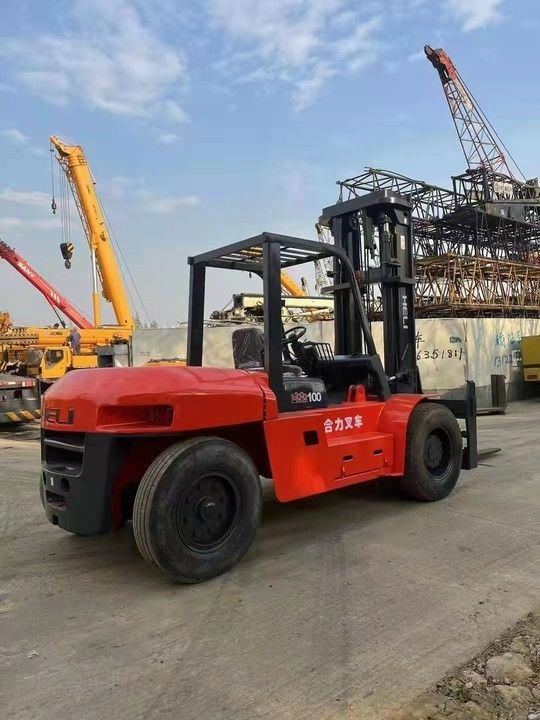 Nach der Wartung Video Technischer Support 3T 5T Gebrauchtes Diesel-Heli-Forklift in gutem Zustand