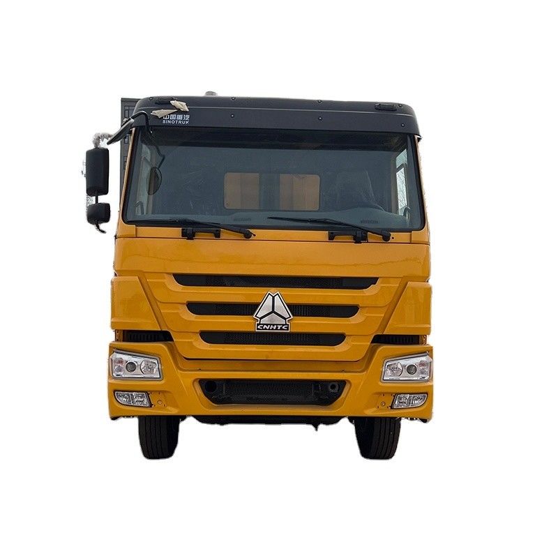 ABS und Motorkapazität 8L Vollständig überholt 371PS HOWO Dump Truck für den Transport