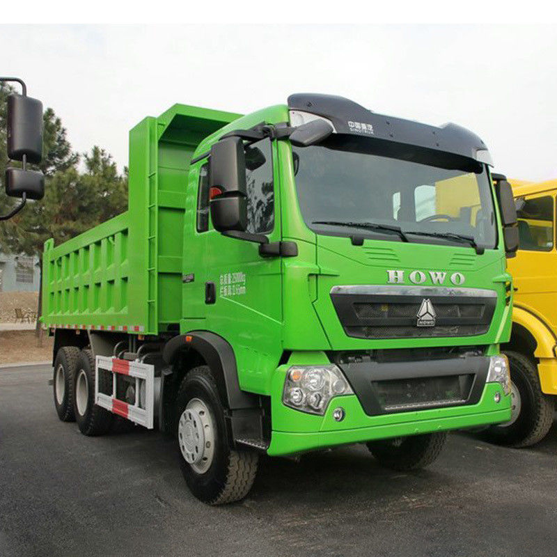 ABS und Motorkapazität 8L Vollständig überholt 371PS HOWO Dump Truck für den Transport