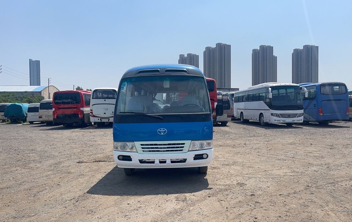 Nice Coaster Bus mit Motor 4L und Deisel Fuel 30 Sitzplätze Gebraucht Toyota Coaster Busse