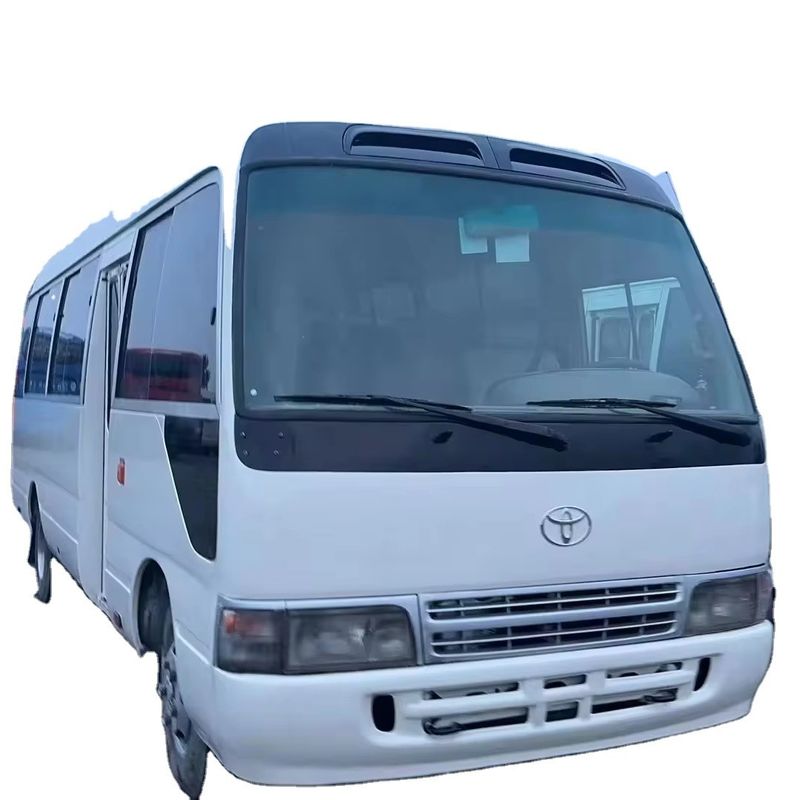 Linksgetriebener Toyota Coaster Bus mit Linksgetrieb und 7005*2040*2785mm Maße
