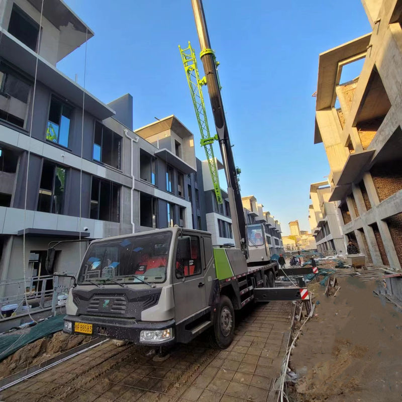 2019 Handel 25 Tonnen Gebraucht Zoomlion 38m Teleskopkranich Lkw-Kran für Ihren Bau