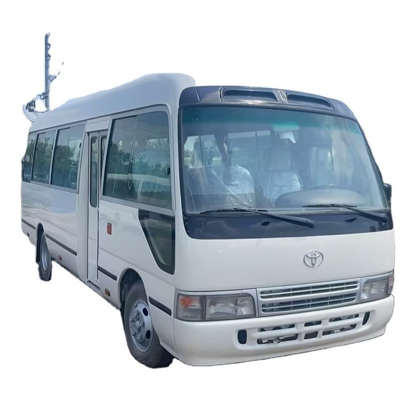 7m 30 Sitz Toyo Ta Coaster Bus Motor Kapazität 4L Gesamtmaße mm 7725x2000x2600