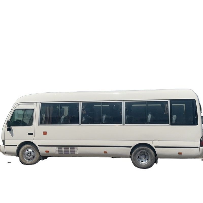 23-30-Sitzer gebrauchtes Toyota Coaster Bus mit Dieselmotor zu erschwinglichen Preisen und Sitzplatzkapazität