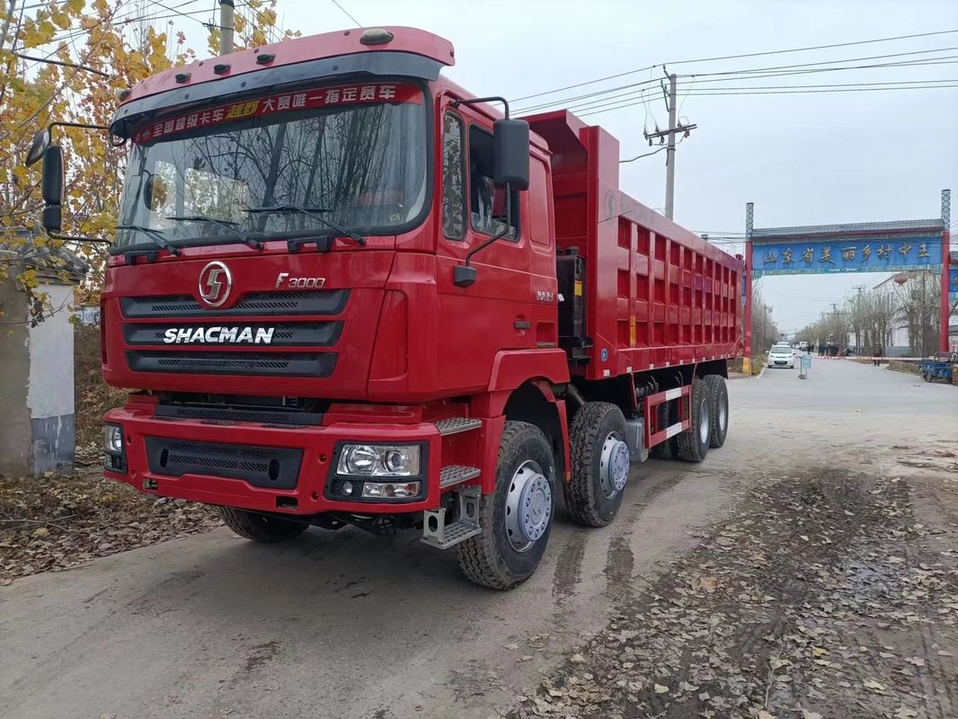 31T G.V.W. Gebraucht Shacman HOWO X3000 380HP 8*4 Schwerlast-Dump Truck Tipper Dumper