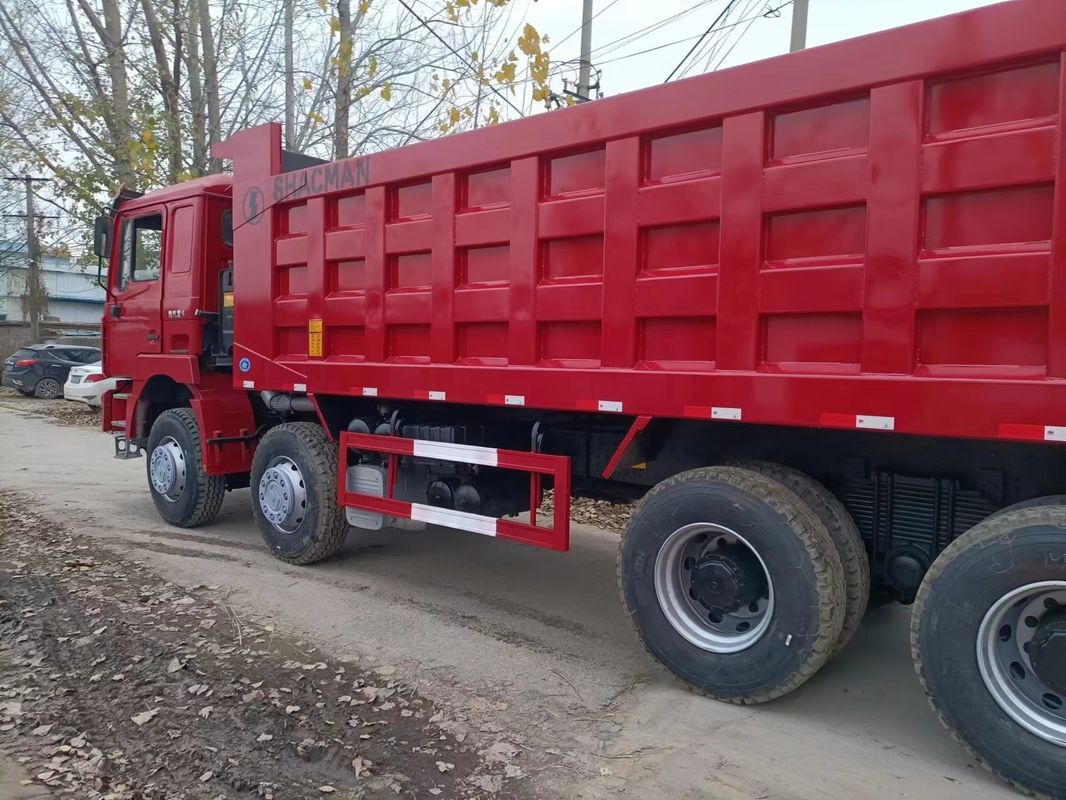 31T G.V.W. Gebraucht Shacman HOWO X3000 380HP 8*4 Schwerlast-Dump Truck Tipper Dumper