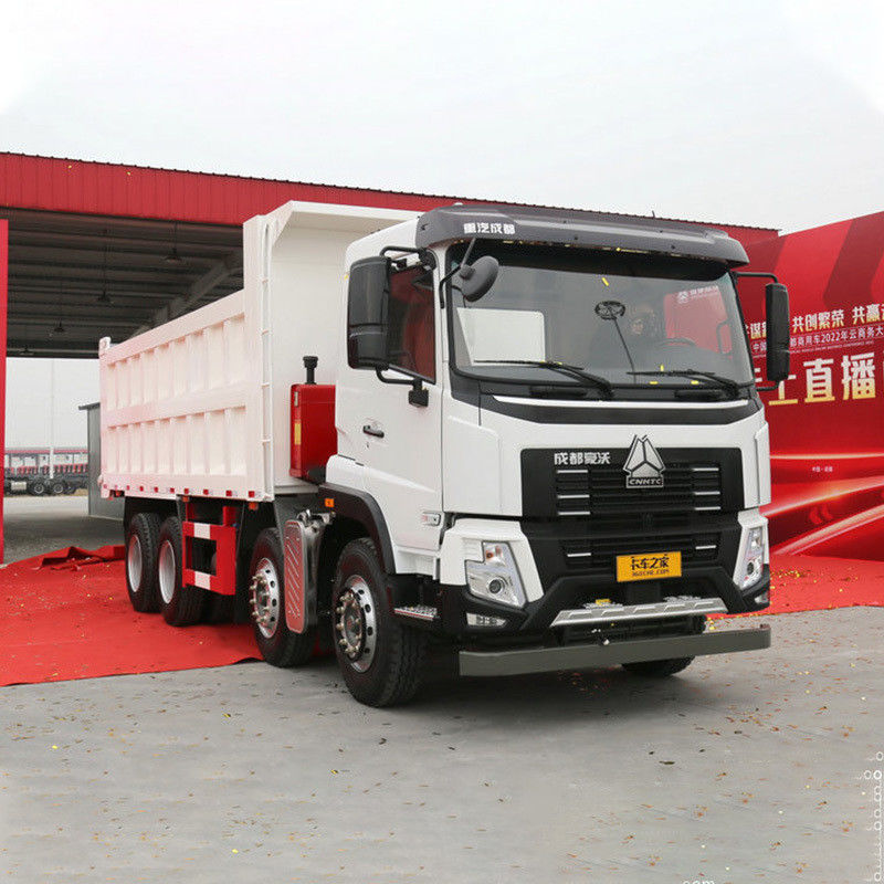 31 Tonnen Lastkapazität 8X4 HOWO Dump Truck 460 PS Gebraucht mit 2 Rückwärtsschaltnummern