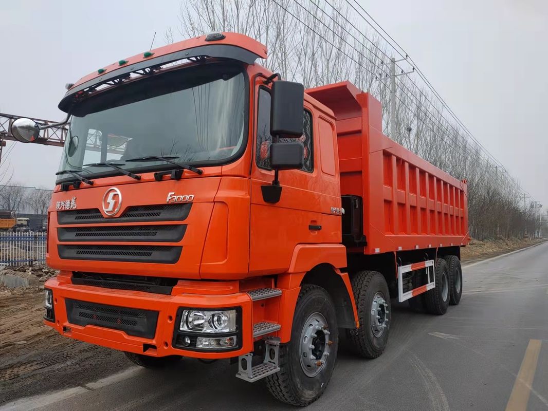 10 Vorwärtsverschiebung Gebraucht Shacman Howo 8*4 RHD Schwerlast-Dump Truck Tipper Truck Dumper
