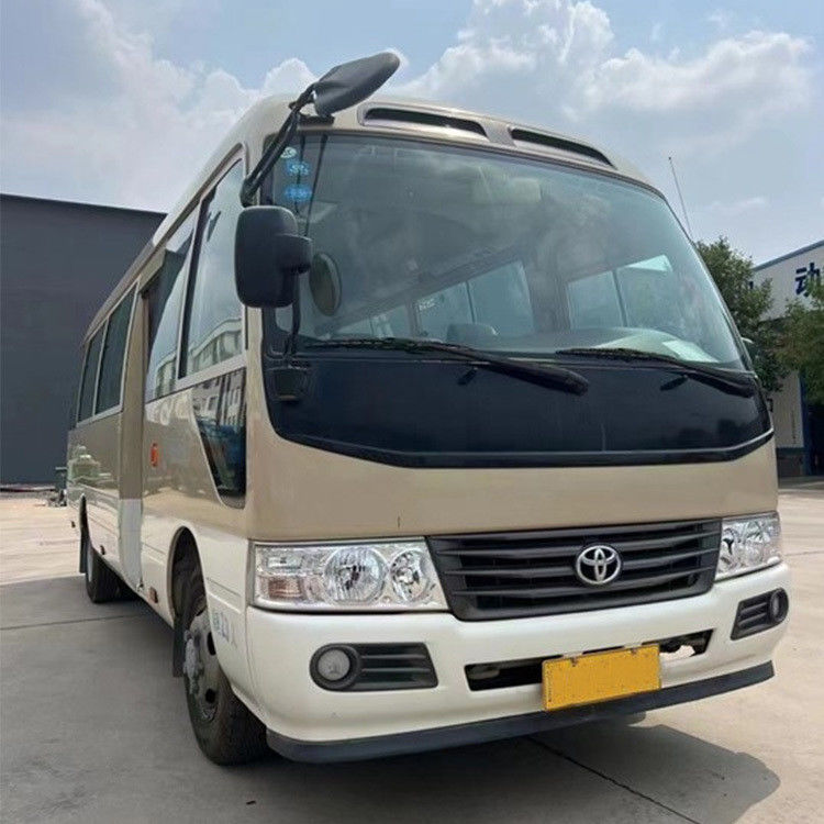 Euro 3 Emissionsstandard Diesel Fuel Toyota Achterbahnbus mit gebrauchten 30 Sitzplätzen 25 Sitzplätzen