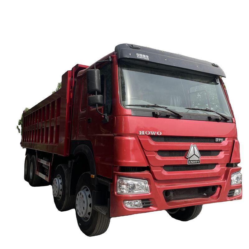 Maximaldrehmoment 1500-2000Nm SINO TRUCK verwendet HOWO 8*4 Schwerlast-Dump Truck Tipper Dumper