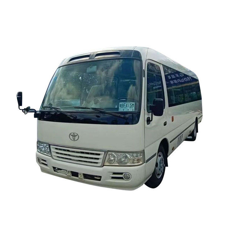 17-30 Sitzplätze Linksfahrer Toyota Coaster Bus in Südafrika Komfortabler Stil
