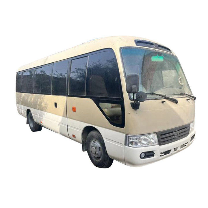 Motorkapazität 4L Toyota Coaster 30 Sitzplätze Linkslenker LHD Gebrauchtbusse für Touristen